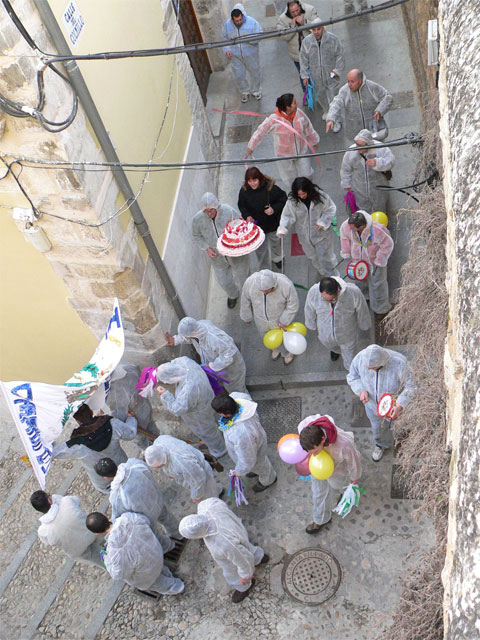 Desfile alternativo de carnaval desde el Centro Infantas de España