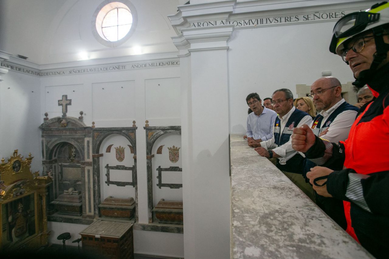 Simulacro de incendio en la Catedral de Cuenca