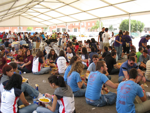 Comida peña de San Mateo 12 de septiembre de 2009