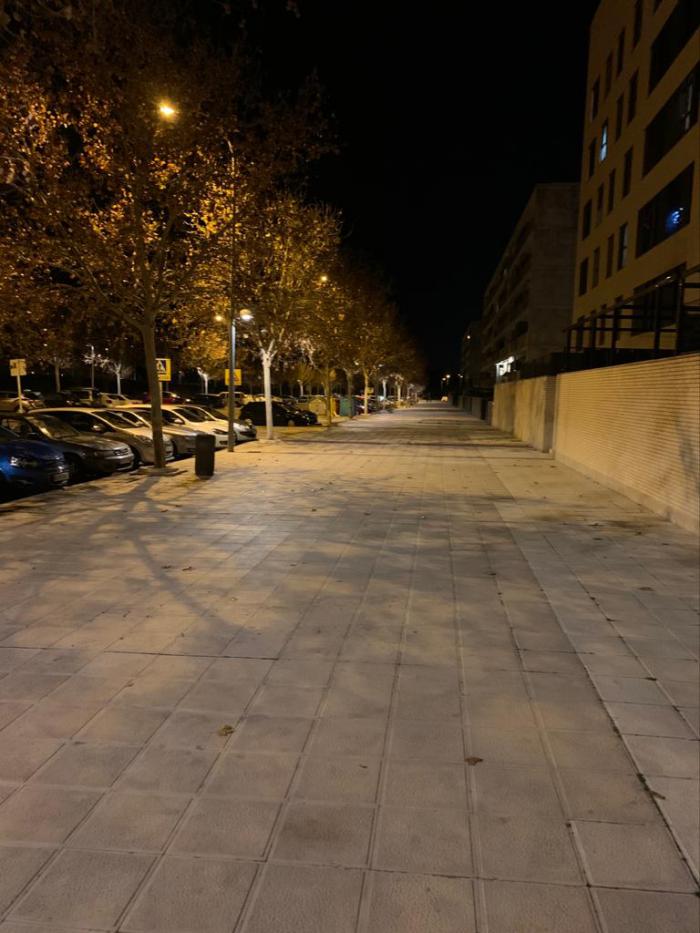El Ayuntamiento de Toledo refuerza la iluminación de las aceras de la Fase V del Polígono con la instalación de 68 nuevos puntos de luz