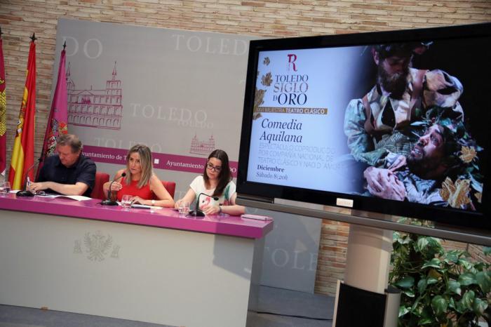 La alcaldesa de Toledo ensalza los ocho espectáculos “de primer nivel” que acogerá la XXVI Muestra de Teatro Clásico del Teatro de Rojas