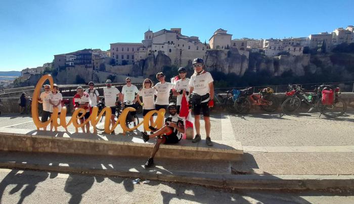 La VII CUCLÉS une Madrid y Cuenca en un recorrido cicloturista por los caminos de la Orden de Santiago