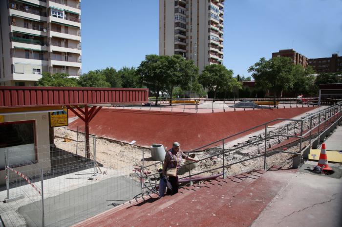 Milagros Tolón destaca la necesidad de las obras del paseo Federico García Lorca y el “buen ritmo” de los trabajos