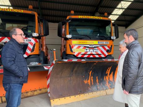 Las carreteras de la provincia se preparan ante la llegada de la nieve