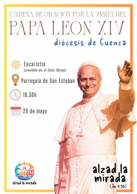 La Diócesis de Cuenca celebrará una Eucaristía especial antes de la visita del Papa