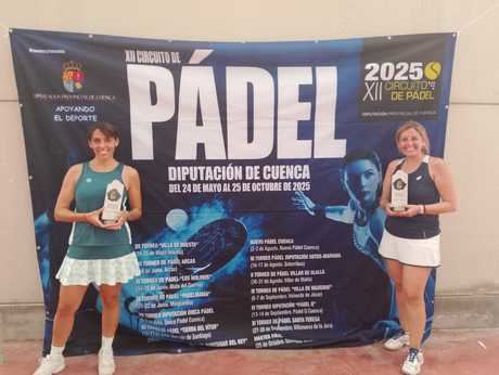 Éxito del III Torneo de Pádel de Sotos y Mariana dentro del Circuito Diputación de Cuenca