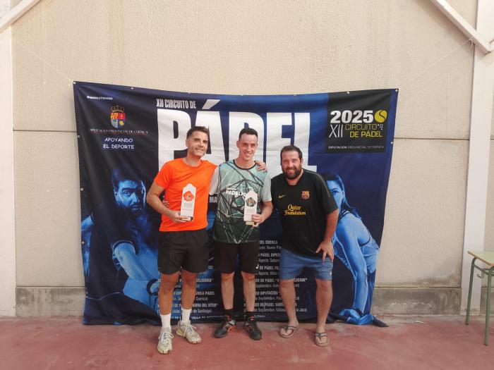 Éxito del III Torneo de Pádel de Sotos y Mariana dentro del Circuito Diputación de Cuenca