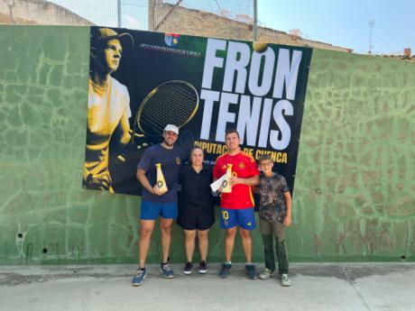 Cristian Martínez y José Andrés Mota se imponen en el igualadísimo Torneo de Frontenis de Cañaveruelas
 