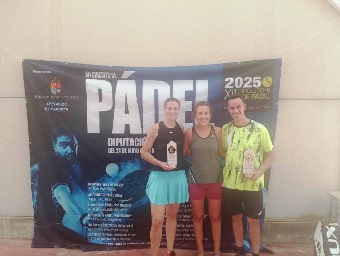 Éxito del III Torneo de Pádel de Sotos y Mariana dentro del Circuito Diputación de Cuenca