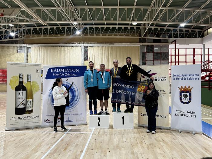 Tres oros para el Albatros Cuenca en el Campeonato Regional de Bádminton en Moral de Calatrava