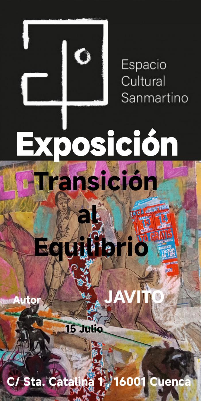 El artista conquense Javito expone “Transición al Equilibrio” en el Espacio Cultural Sanmartino