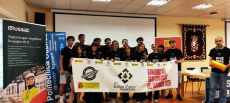 El IES Julián Zarco de Mota del Cuervo gana el Gran Concurso del Hormigón de Cuenca y representará a la provincia en la final nacional