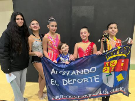 Gran inicio de temporada del CD Huécar en el II Torneo Shaer Cup de Gimnasia Rítmica en Getafe