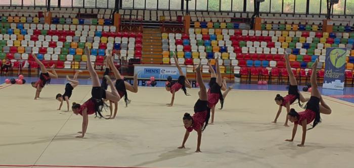 Gran ambiente en el festival de fin de curso del C.D. Rítmica Huécar Cuenca