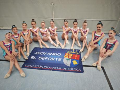 El Club Rítmica Dansei brilla en el Regional y logra un billete para el Campeonato de España