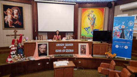 Laura Lara Martínez en El Vaticano en el Jubileo de los Movimientos, Asociaciones y Nuevas Comunidades