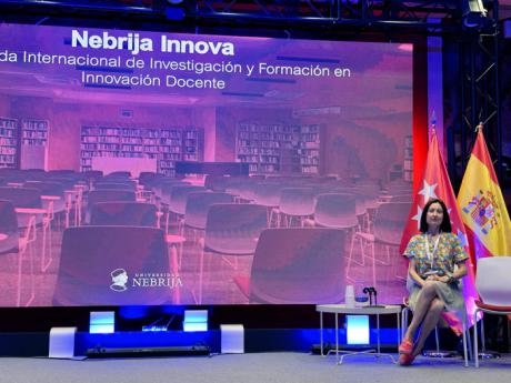 Las Hermanas Lara, ganadoras de 2 Hackatones, en la Universidad Nebrija