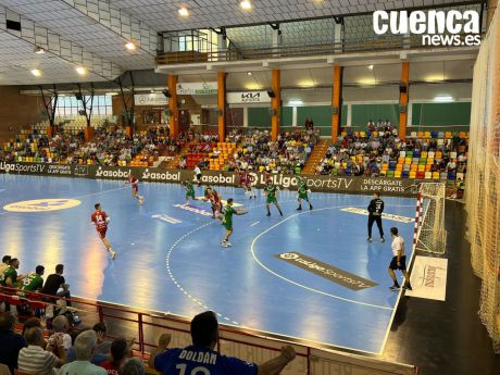 El sueño copero del BM Cuenca se apaga en casa ante un inspirado Logroño (33-36)