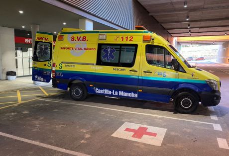 Un trabajador de 49 años, herido grave tras sufrir un corte en el pecho en un accidente laboral en Tarancón