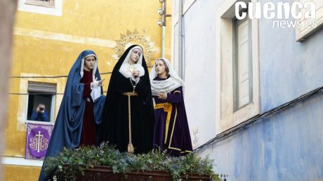 Así fue la Procesión de El Duelo del Sábado Santo