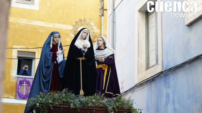 Así fue la Procesión de El Duelo del Sábado Santo