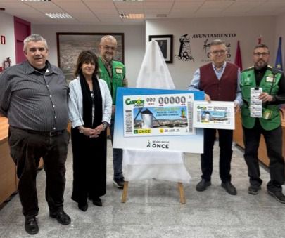 Los Molinos de viento de Mota del Cuervo, ‘El balcón de La Mancha’ se muestran en el cupón de la ONCE