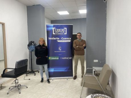 Invierte en Cuenca colabora con la puesta en marcha de la Peluquería Patricia en la capital conquense