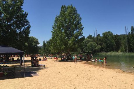 'La Playeta' del río Escabas en Cañamares