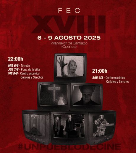 El Festival Europeo de Cortometrajes de Villamayor celebra su XVIII edición rindiendo homenaje al cine de terror
 