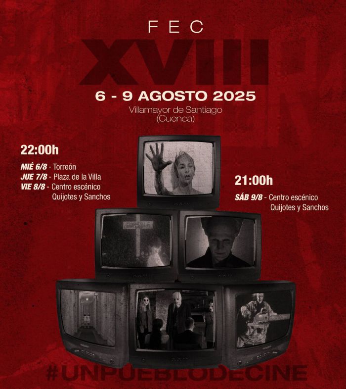 El Festival Europeo de Cortometrajes de Villamayor celebra su XVIII edición rindiendo homenaje al cine de terror
 