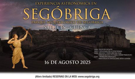 Segóbriga se llena de vida este agosto con visitas nocturnas, observación astronómica y showcookings históricos