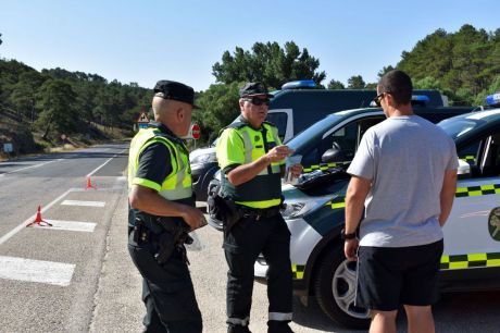 Detenido un hombre por tráfico de drogas tras una intervención de la Guardia Civil en la A-3 a la altura de Saelices