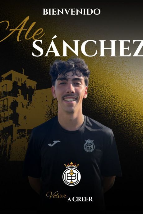 Ale Sánchez, nuevo refuerzo de la UB Conquense para el ataque blanquinegro