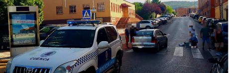 Una mujer octogenaria resulta atropellada en la calle Río Fresneda de Cuenca