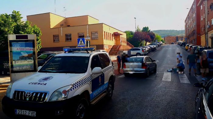 Una mujer octogenaria resulta atropellada en la calle Río Fresneda de Cuenca