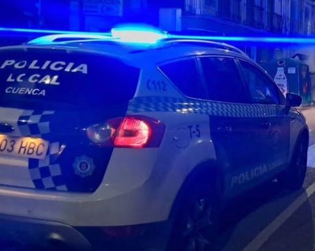 Detenido en Cuenca un conductor por negarse a realizar la prueba de alcoholemia y ofrecer resistencia a la policía
