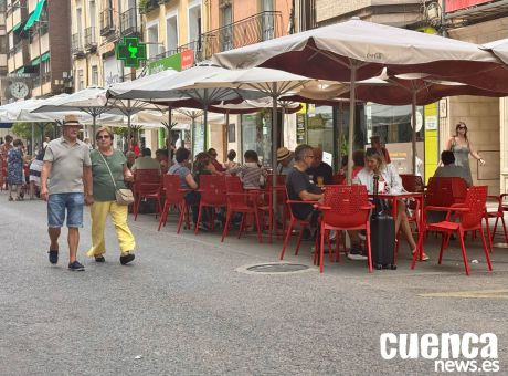Cuenca alcanzará hoy los 35 grados con cielos poco nubosos y posibles tormentas en la Serranía