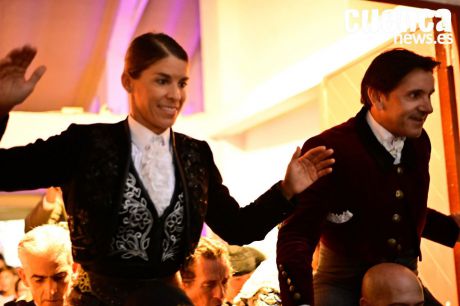 Ventura y Vicens, a hombros en la corrida de rejones de San Julián