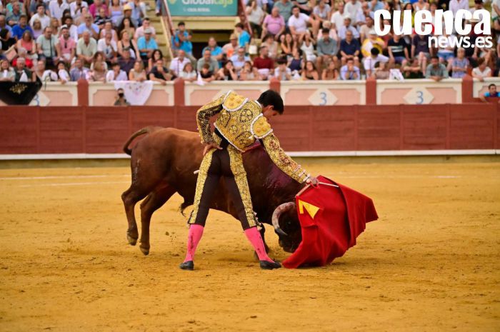 Uceda Leal y Fortes cortan una oreja en Cuenca y Peñaranda brilla sin premio en el desafío Baltasar Ibán–Montalvo