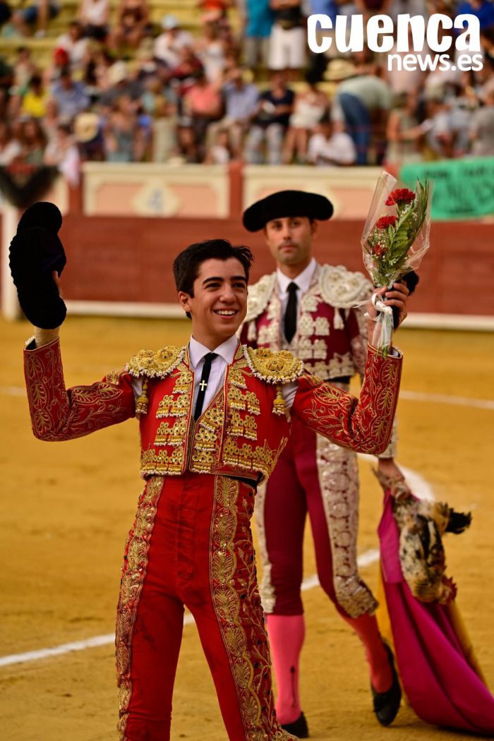 Marco Pérez corta la única oreja de una deslucida corrida de El Pilar en la Feria de San Julián