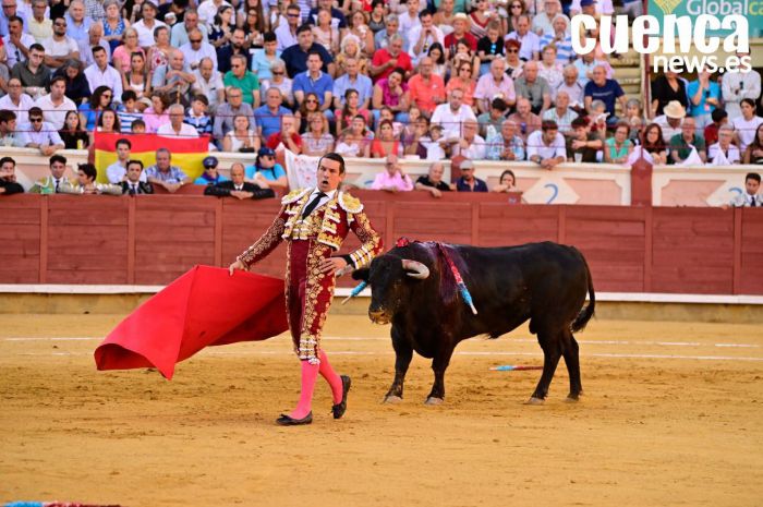 Manzanares corta la única oreja de la última corrida de la feria de Cuenca en una tarde sin brillo