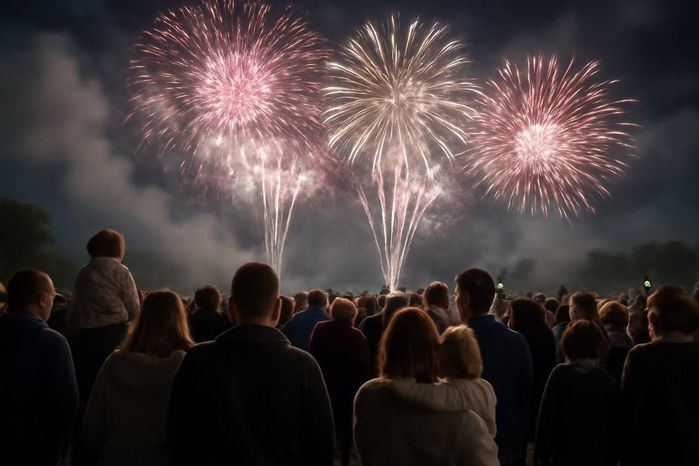 Consejos para disfrutar de los fuegos artificiales de San Julián con seguridad