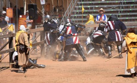 El Castillo de Belmonte acoge el torneo nacional de combate medieval