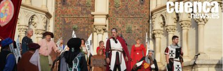 La Plaza Mayor revive la conquista de Cuenca por Alfonso VIII de Castilla