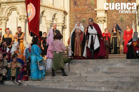 La Plaza Mayor revive la conquista de Cuenca por Alfonso VIII de Castilla