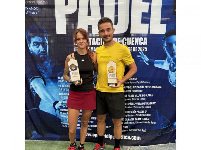 Éxito de participación en el IV Torneo Diputación Pádel Q, duodécima prueba del Circuito de Pádel Diputación de Cuenca