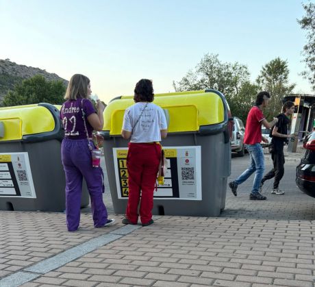 Urbaser recoge más de 24 toneladas de residuos en las fiestas de San Mateo y estrena un proyecto pionero de reciclaje inteligente