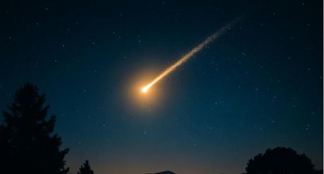 Un meteoro crea una espectacular bola de fuego visible desde toda la Península
