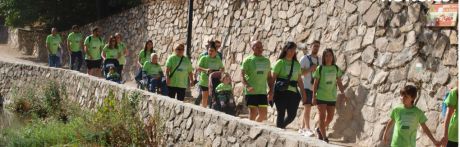 Solidaridad y vida saludable se dan cita en la X Marcha contra el Cáncer de Cuenca