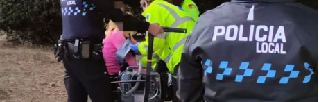 Conductora de VMP hospitalizada tras accidente en Cuenca